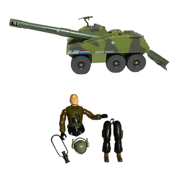 1984 ARAH GI Joe Slugger Vehicle Self Propelled Complete - Picture 1 of 16